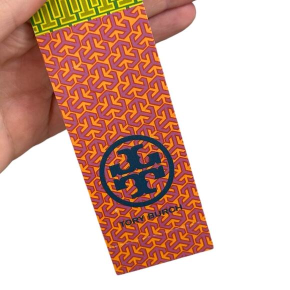 NWT Tory Burch Medium Navy Ivory Acrylic Blend Tweed Skirt Womens 10 - Picture 4 of 5